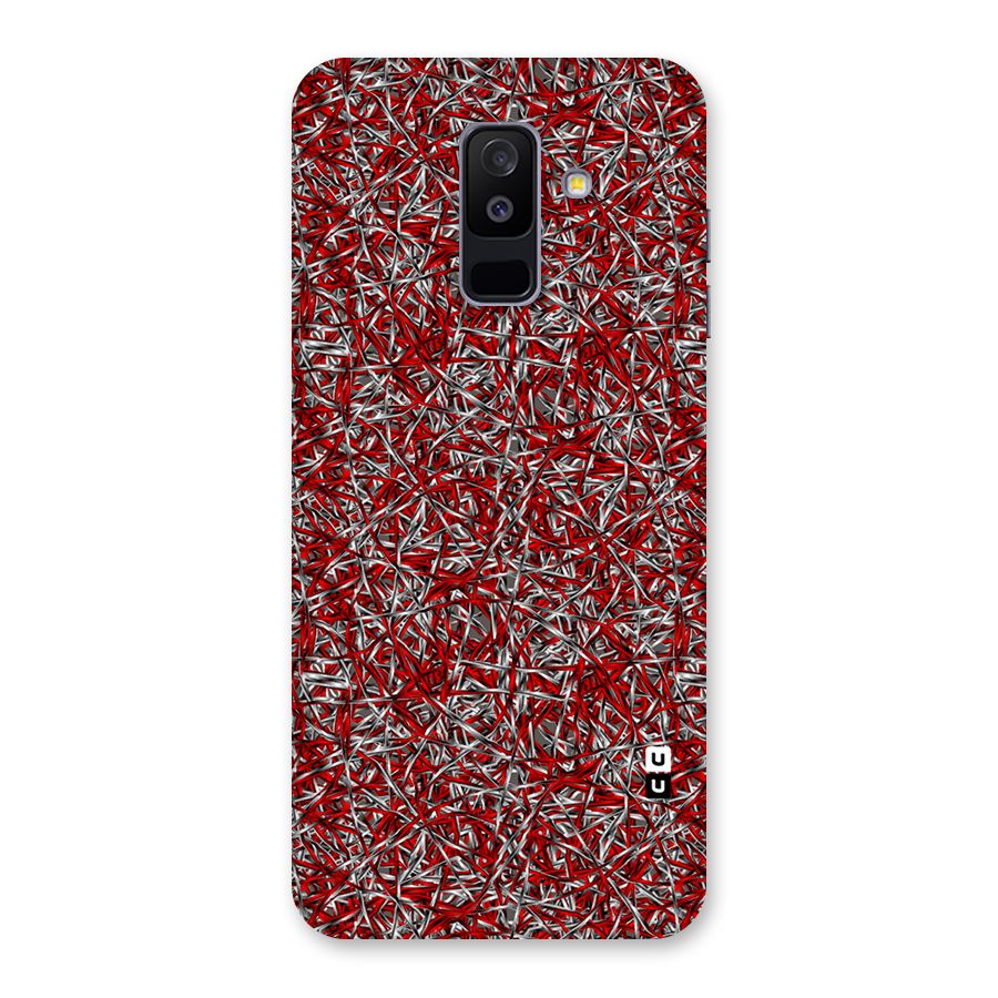 Abstract Threads Back Case for Galaxy A6 Plus