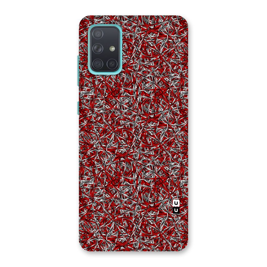 Abstract Threads Back Case for Galaxy A71