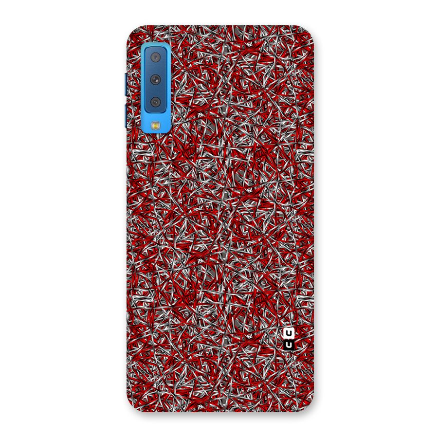 Abstract Threads Back Case for Galaxy A7 (2018)