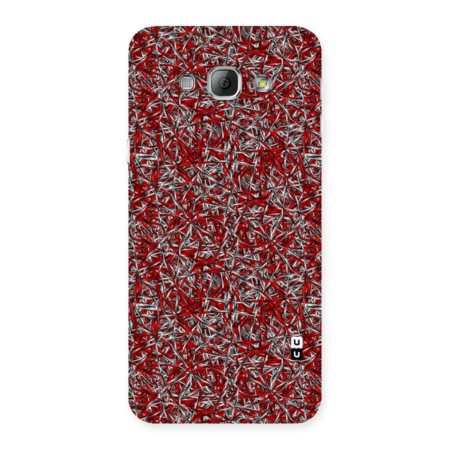 Abstract Threads Back Case for Galaxy A8