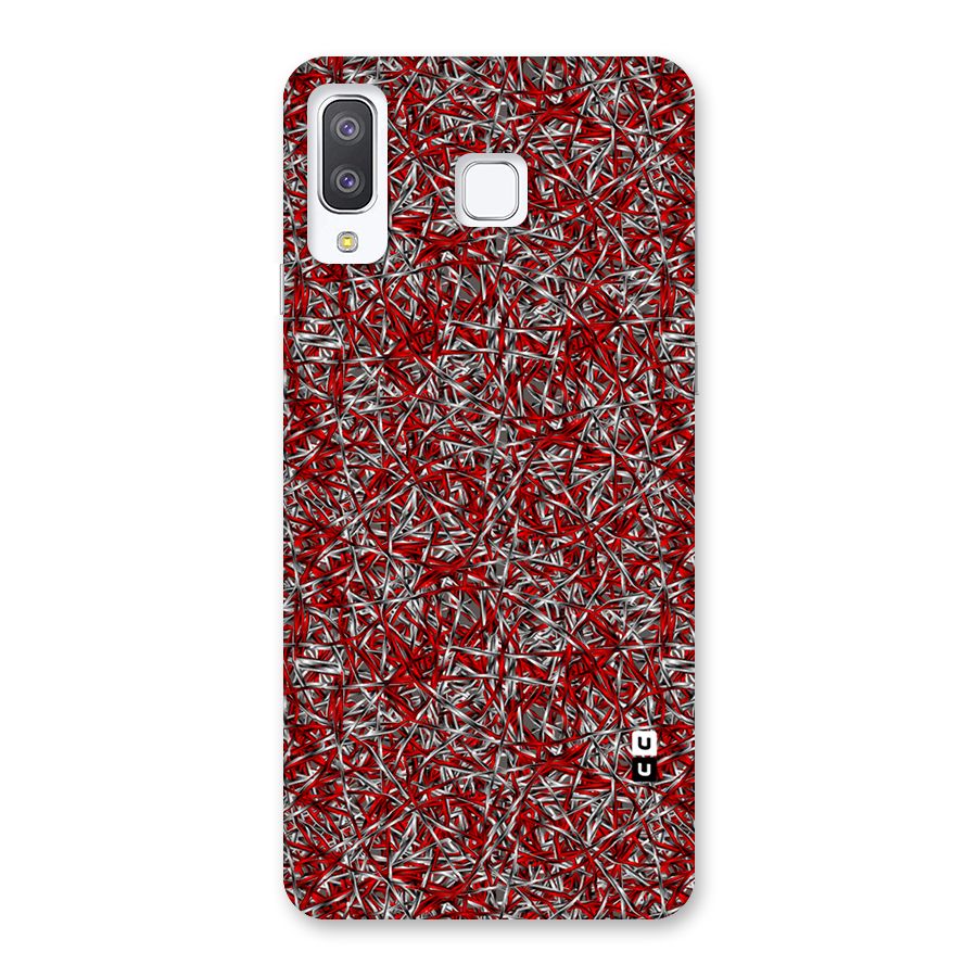 Abstract Threads Back Case for Galaxy A8 Star