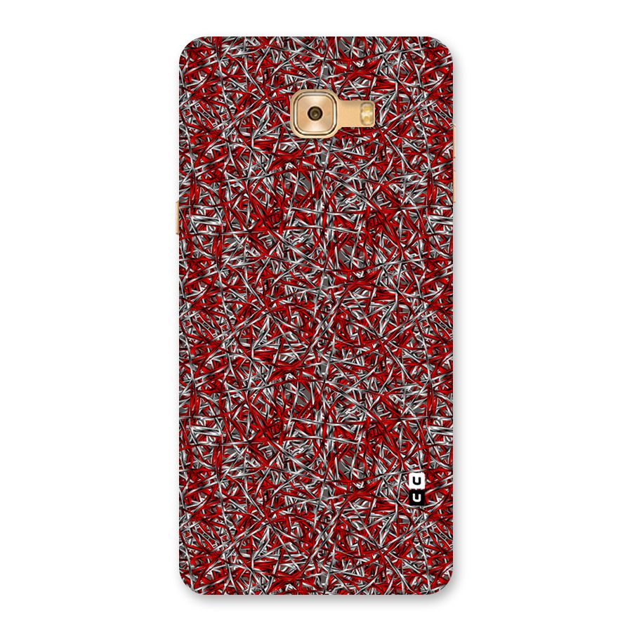 Abstract Threads Back Case for Galaxy C9 Pro