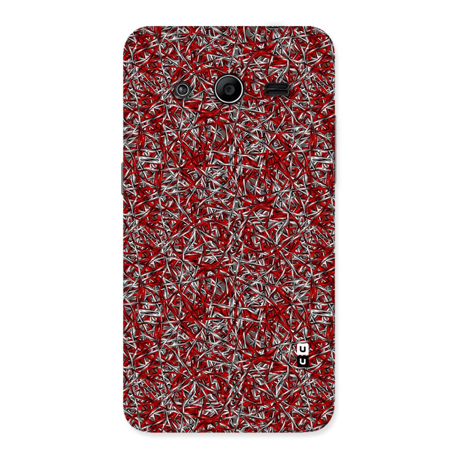 Abstract Threads Back Case for Galaxy Core 2