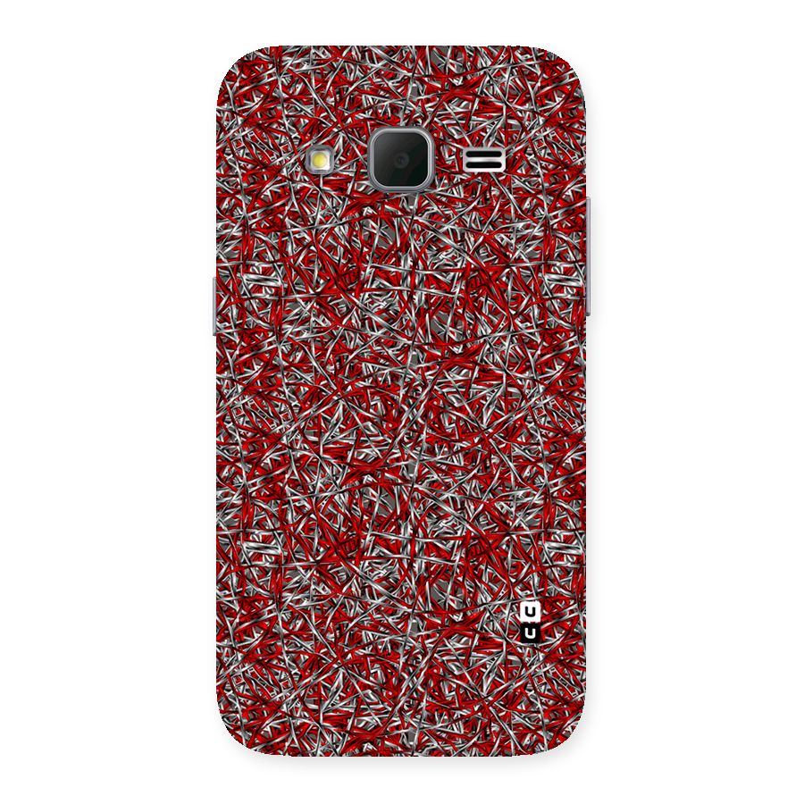 Abstract Threads Back Case for Galaxy Core Prime