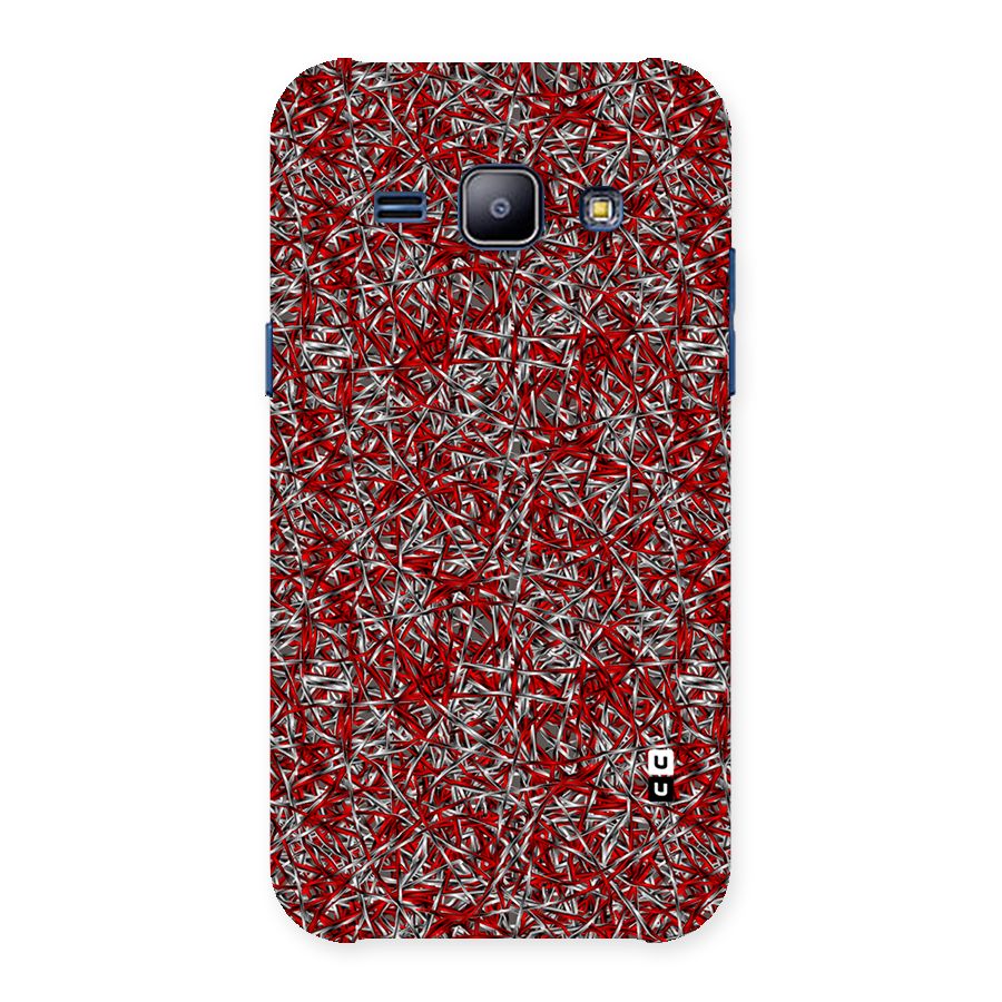 Abstract Threads Back Case for Galaxy J1
