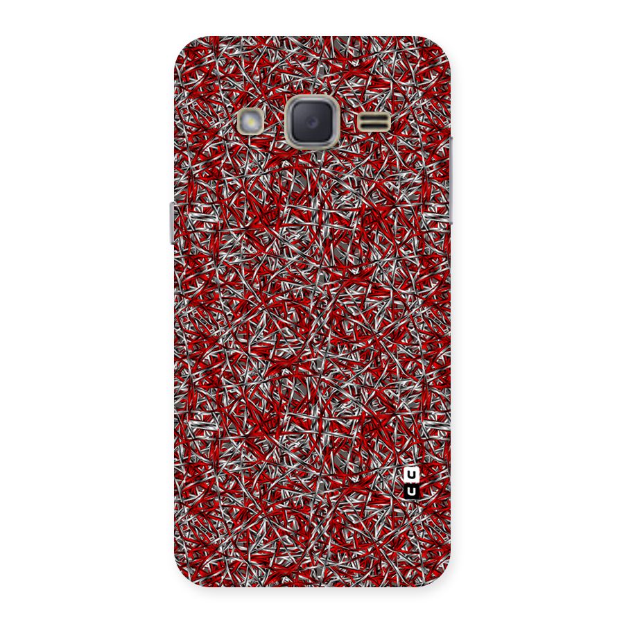 Abstract Threads Back Case for Galaxy J2
