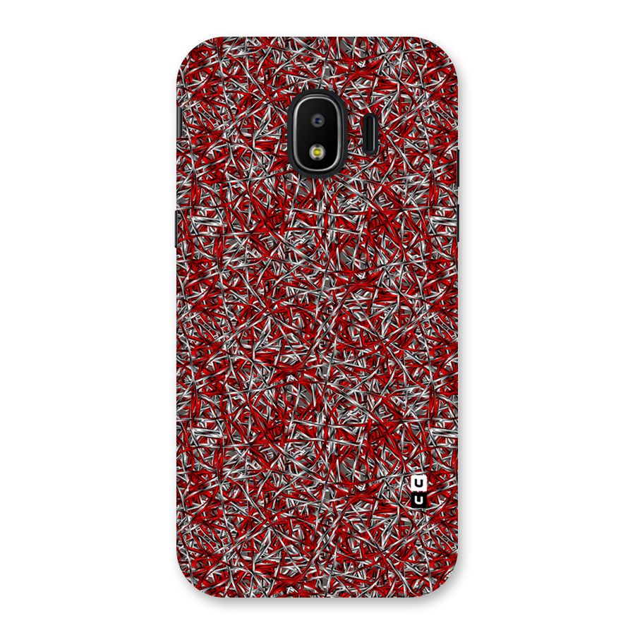 Abstract Threads Back Case for Galaxy J2 Pro 2018
