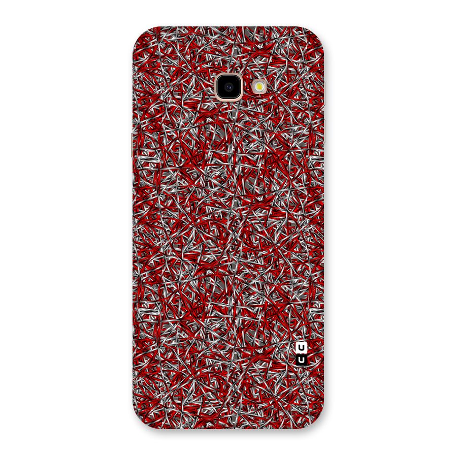 Abstract Threads Back Case for Galaxy J4 Plus