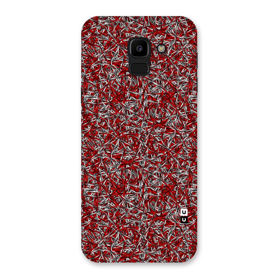 Abstract Threads Back Case for Galaxy J6