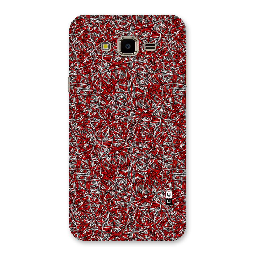 Abstract Threads Back Case for Galaxy J7 Nxt