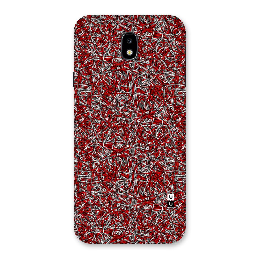 Abstract Threads Back Case for Galaxy J7 Pro