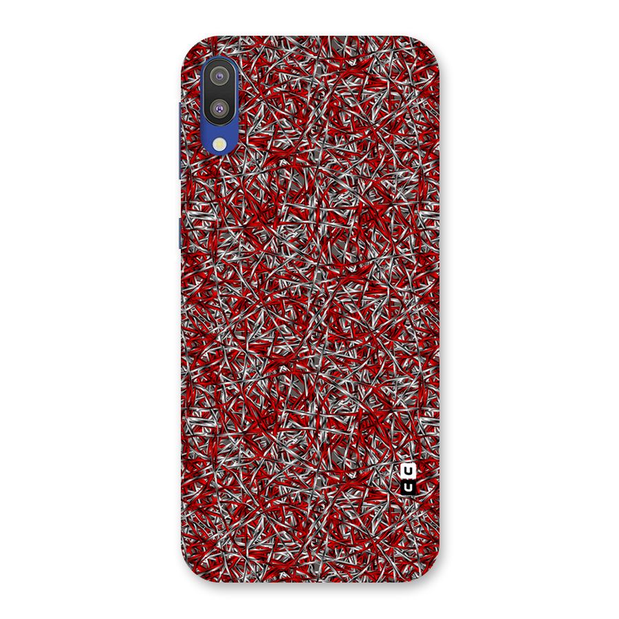 Abstract Threads Back Case for Galaxy M10
