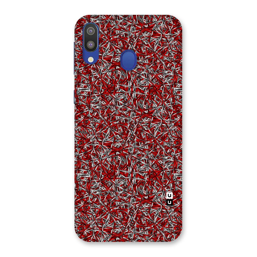 Abstract Threads Back Case for Galaxy M20
