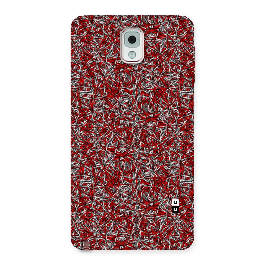 Abstract Threads Back Case for Galaxy Note 3