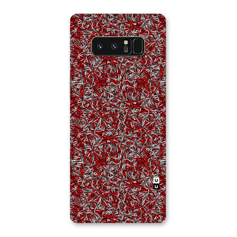 Abstract Threads Back Case for Galaxy Note 8