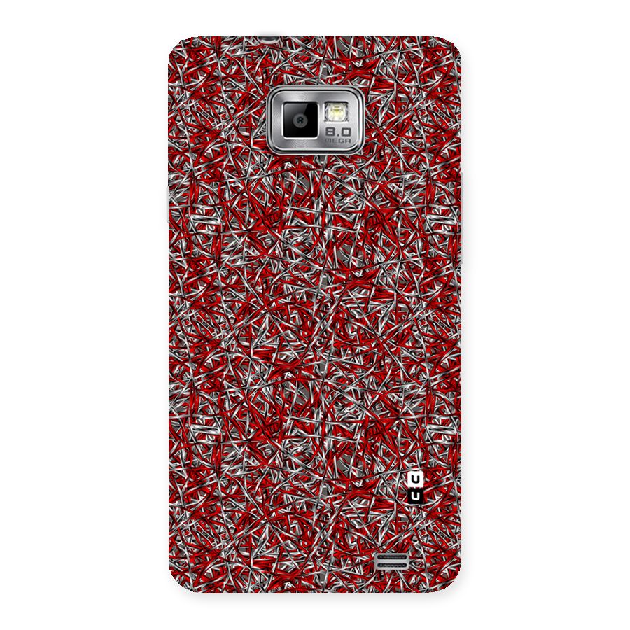 Abstract Threads Back Case for Galaxy S2