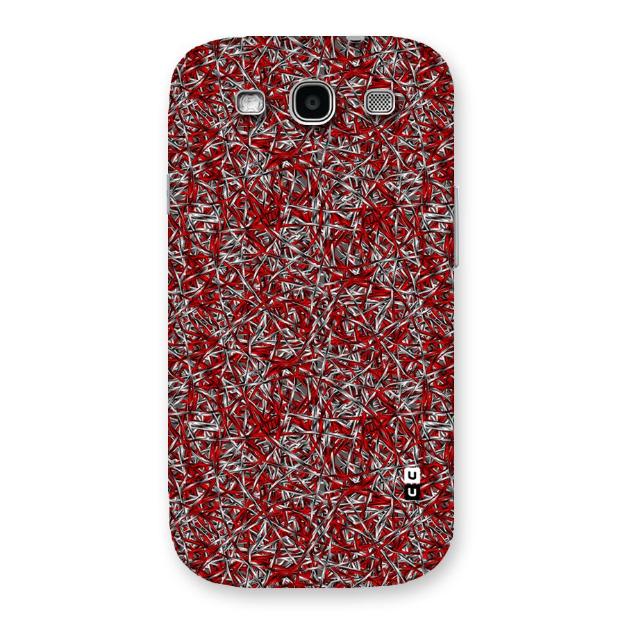 Abstract Threads Back Case for Galaxy S3