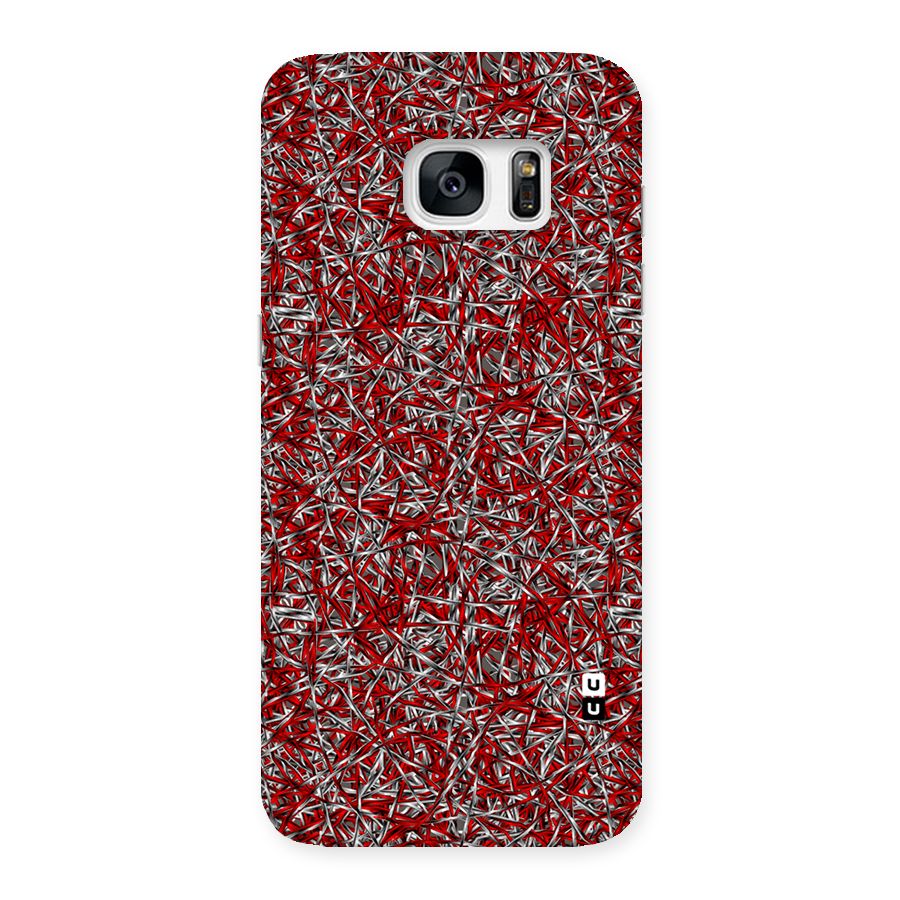 Abstract Threads Back Case for Galaxy S7 Edge