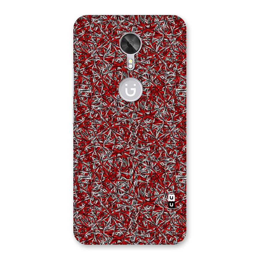 Abstract Threads Back Case for Gionee A1