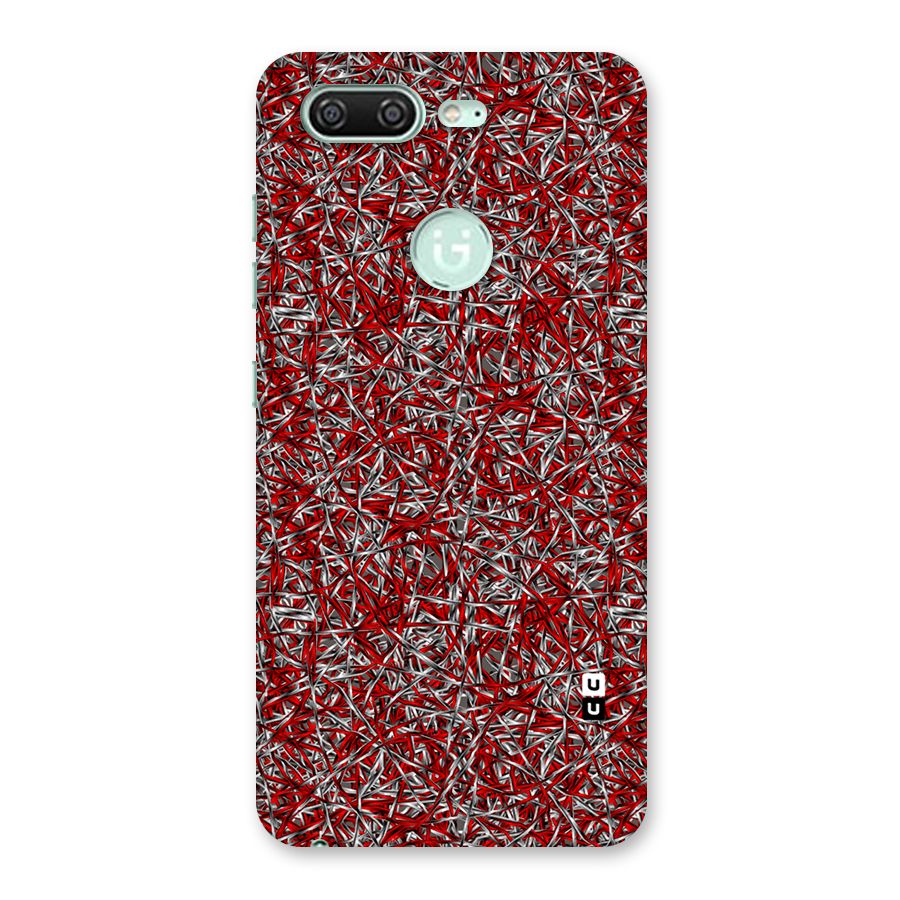 Abstract Threads Back Case for Gionee S10