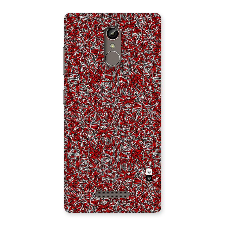 Abstract Threads Back Case for Gionee S6s
