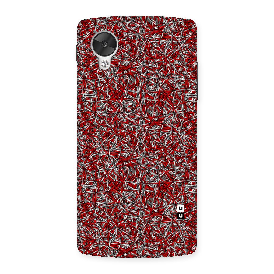Abstract Threads Back Case for Google Nexsus 5