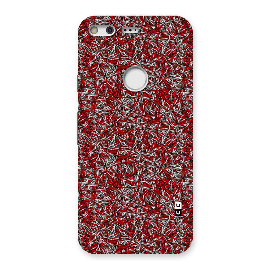 Abstract Threads Back Case for Google Pixel