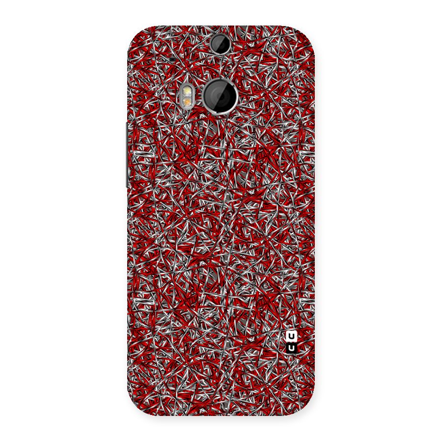 Abstract Threads Back Case for HTC One M8