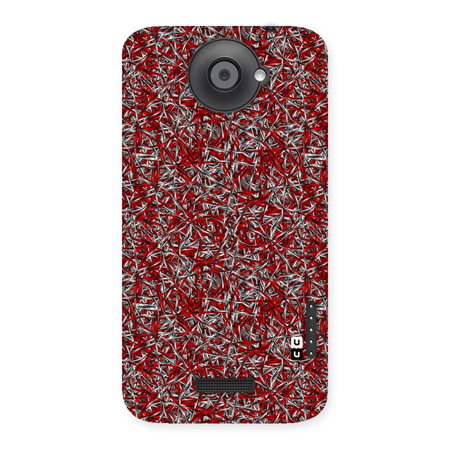 Abstract Threads Back Case for HTC One X