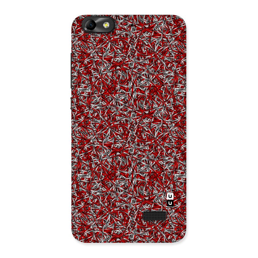 Abstract Threads Back Case for Honor 4C
