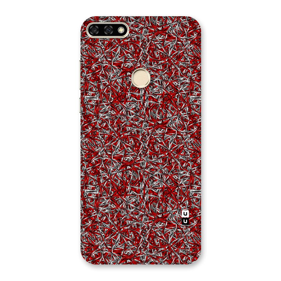 Abstract Threads Back Case for Honor 7A
