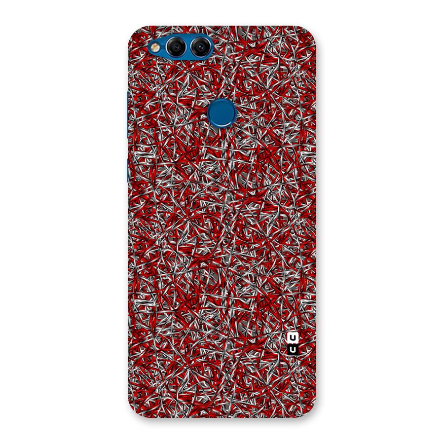 Abstract Threads Back Case for Honor 7X