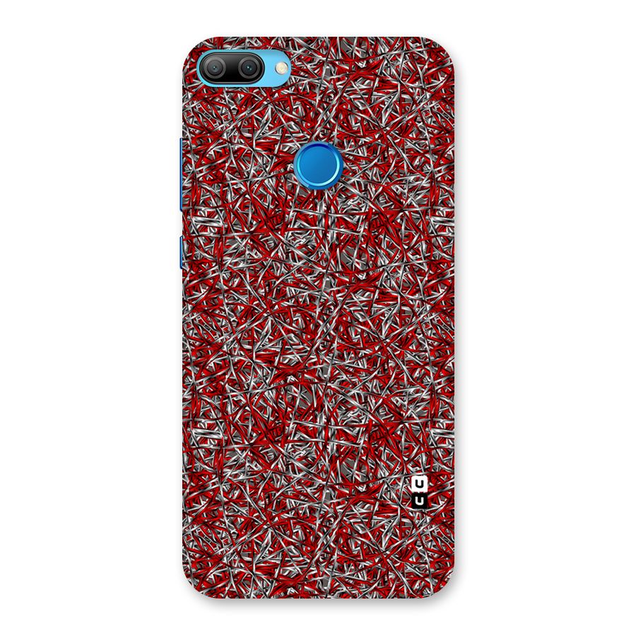 Abstract Threads Back Case for Honor 9N