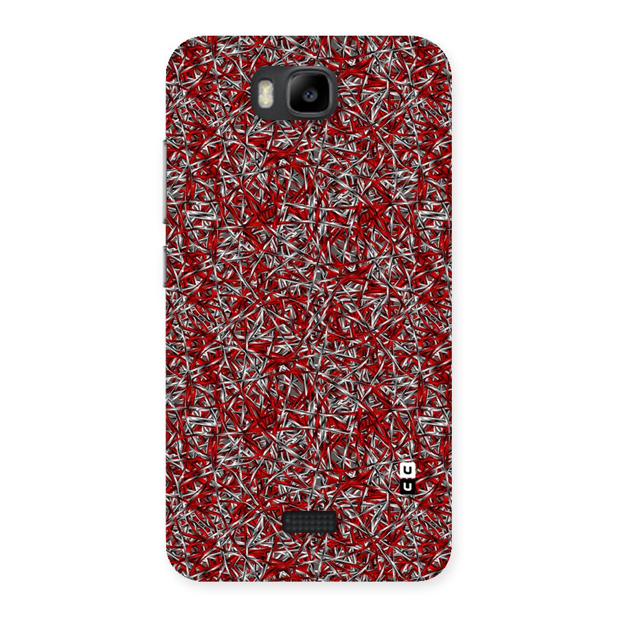 Abstract Threads Back Case for Honor Bee