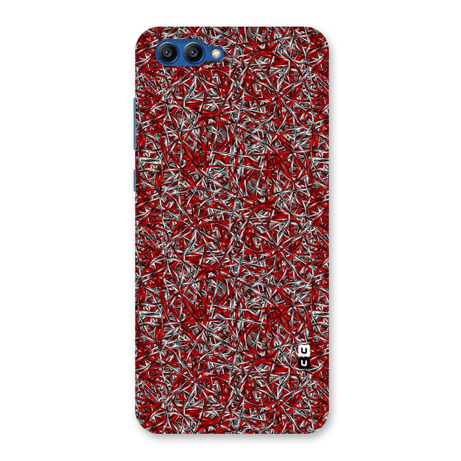 Abstract Threads Back Case for Honor View 10