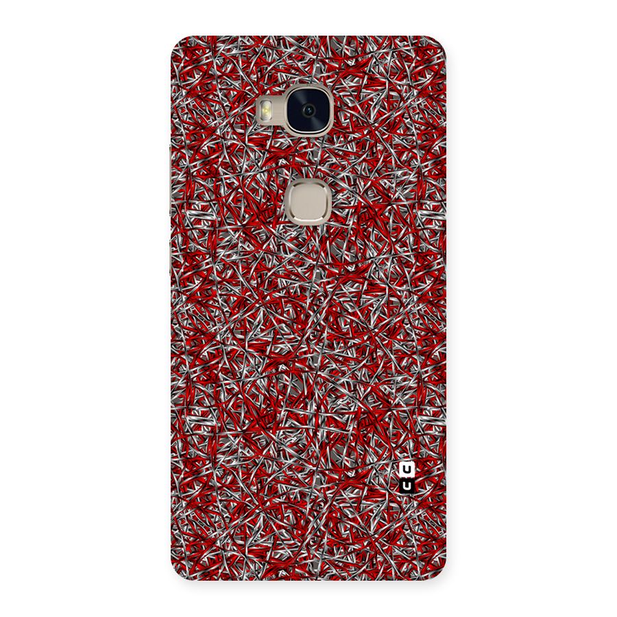 Abstract Threads Back Case for Huawei Honor 5X