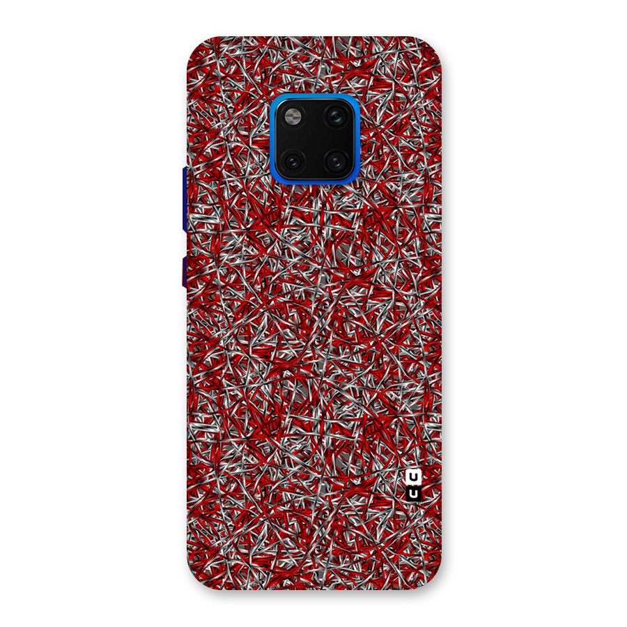 Abstract Threads Back Case for Huawei Mate 20 Pro