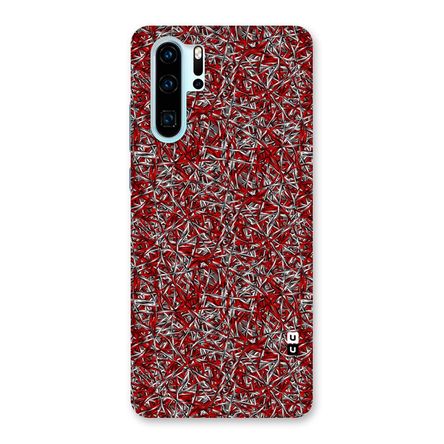 Abstract Threads Back Case for Huawei P30 Pro