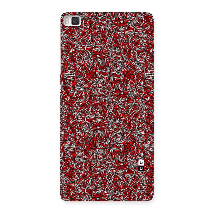 Abstract Threads Back Case for Huawei P8
