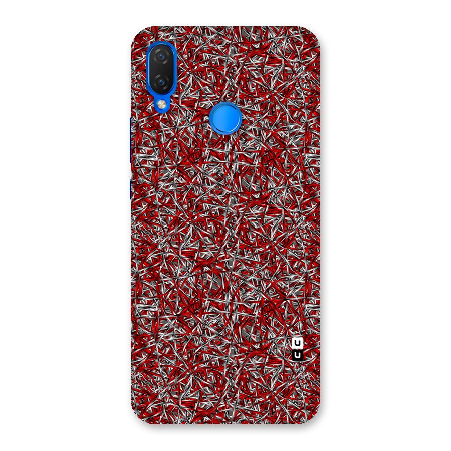 Abstract Threads Back Case for Huawei P Smart+
