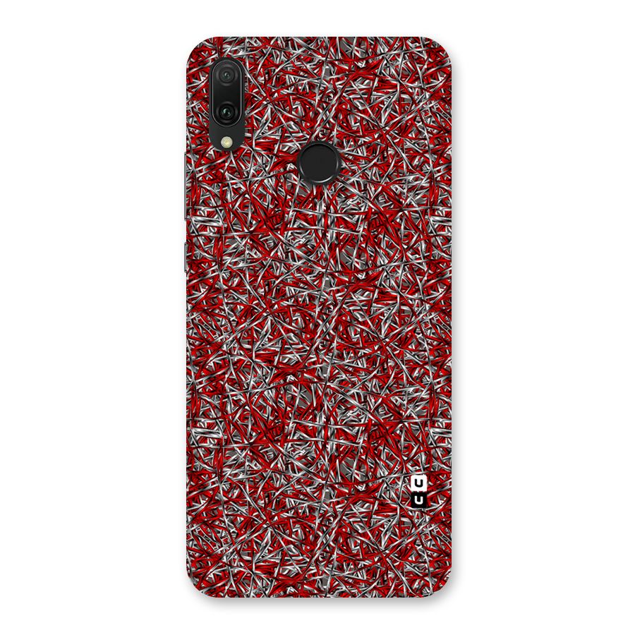 Abstract Threads Back Case for Huawei Y9 (2019)