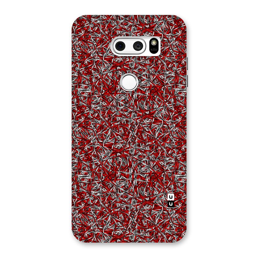 Abstract Threads Back Case for LG V30