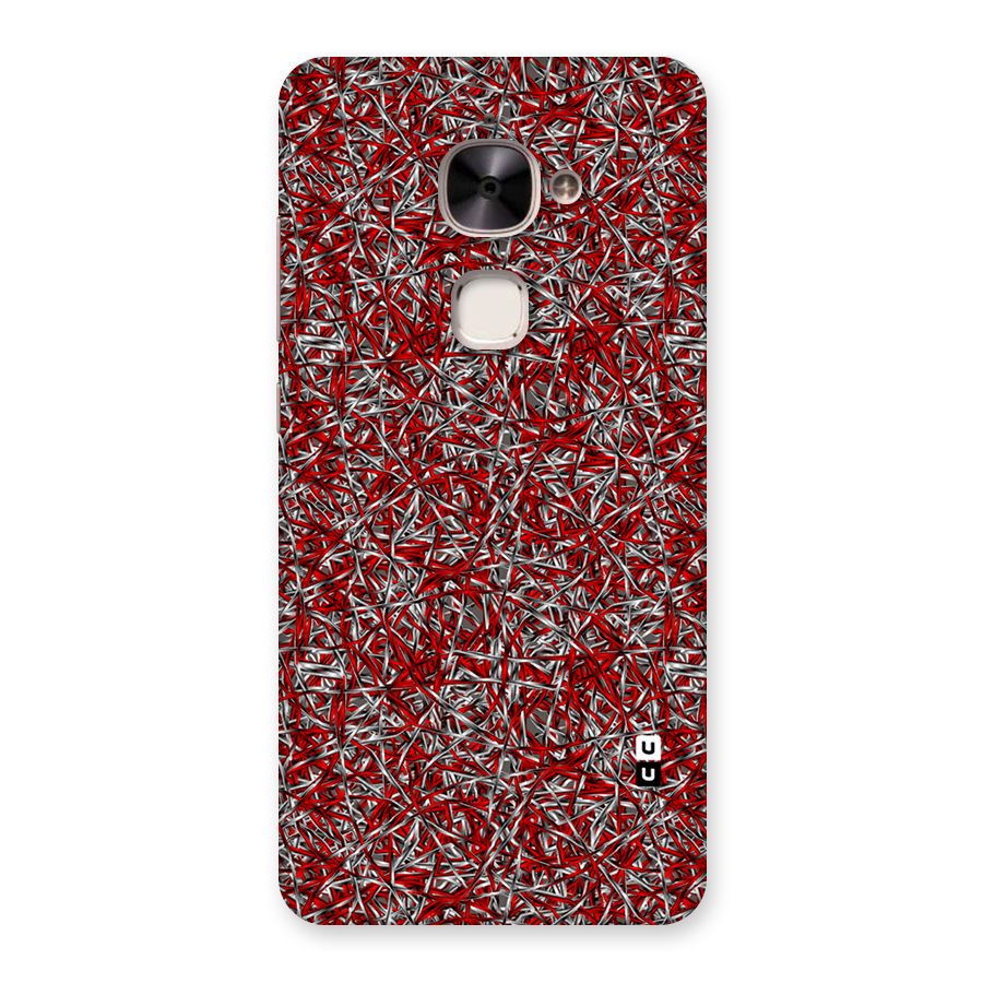 Abstract Threads Back Case for Le 2