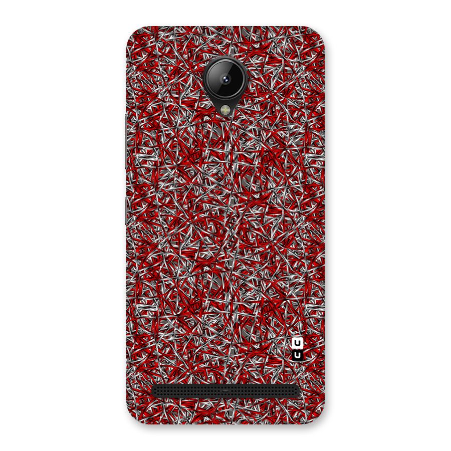 Abstract Threads Back Case for Lenovo C2