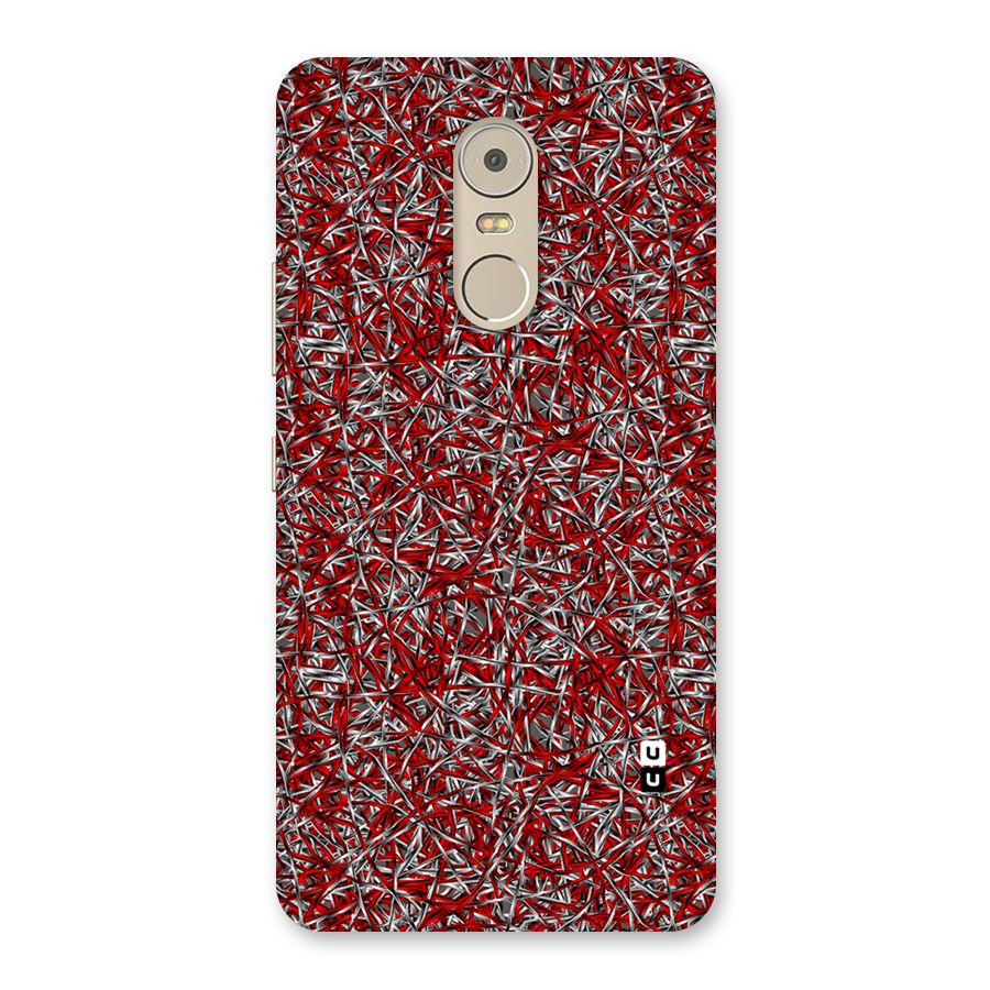Abstract Threads Back Case for Lenovo K6 Note