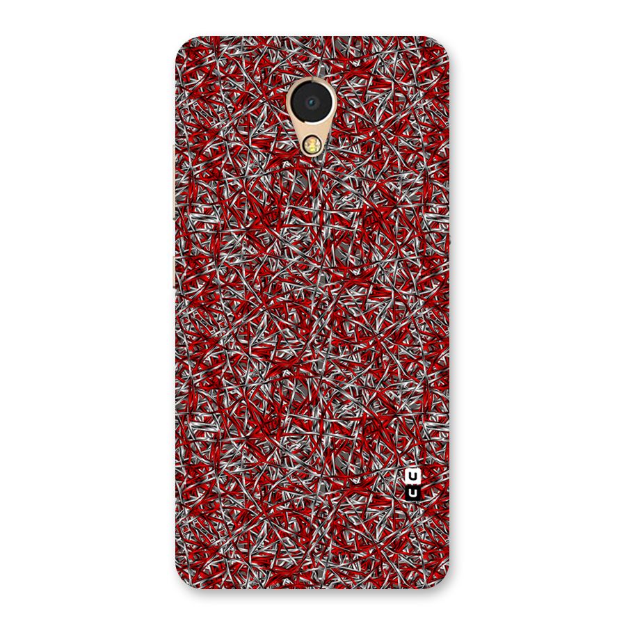 Abstract Threads Back Case for Lenovo P2