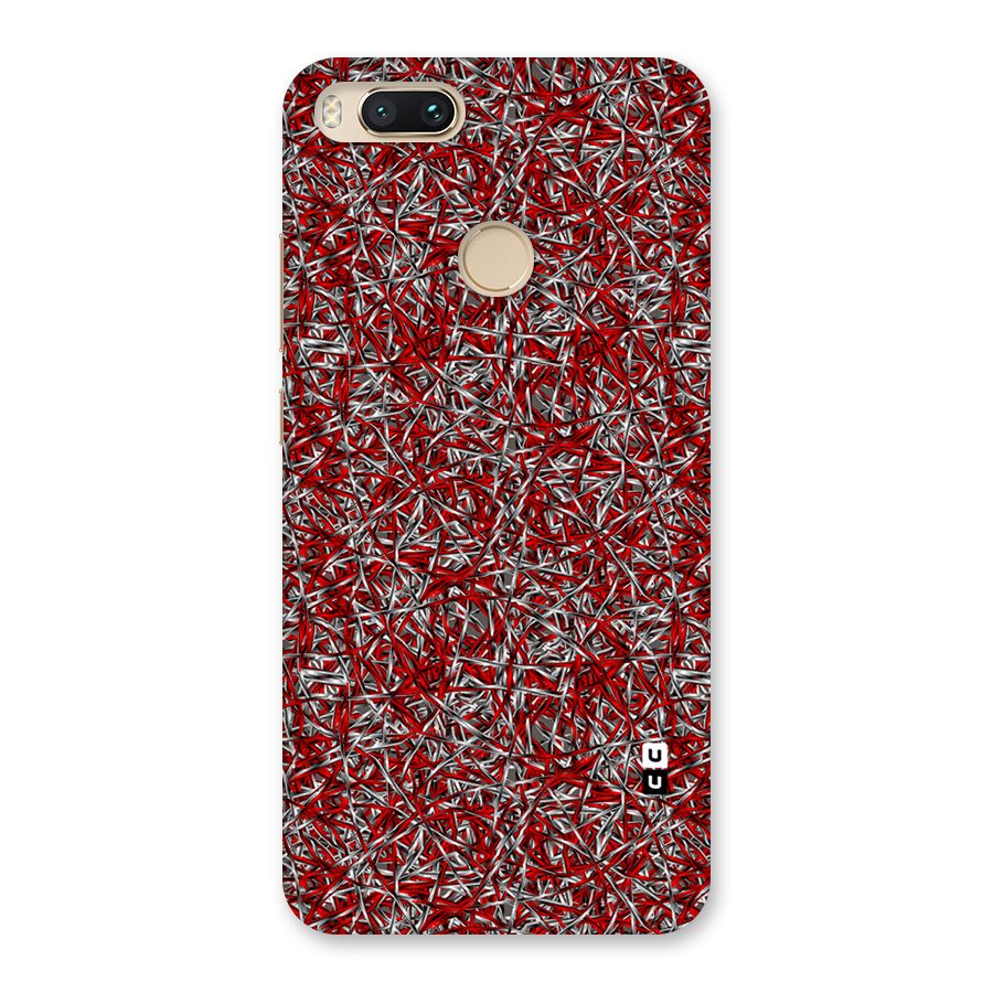 Abstract Threads Back Case for Mi A1
