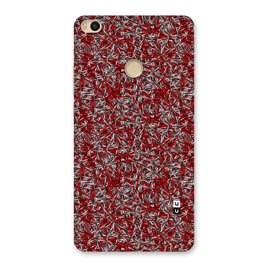 Abstract Threads Back Case for Mi Max 2