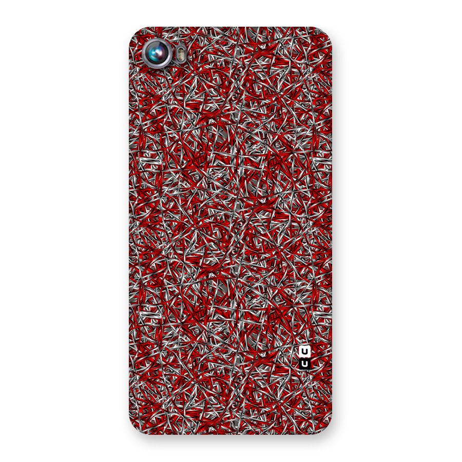 Abstract Threads Back Case for Micromax Canvas Fire 4 A107