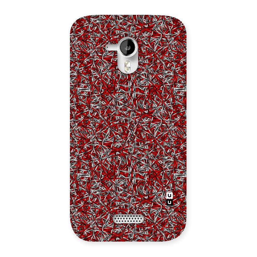 Abstract Threads Back Case for Micromax Canvas HD A116
